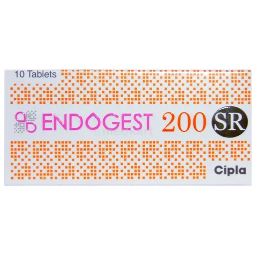 endogest sr 200mg tablet 10's